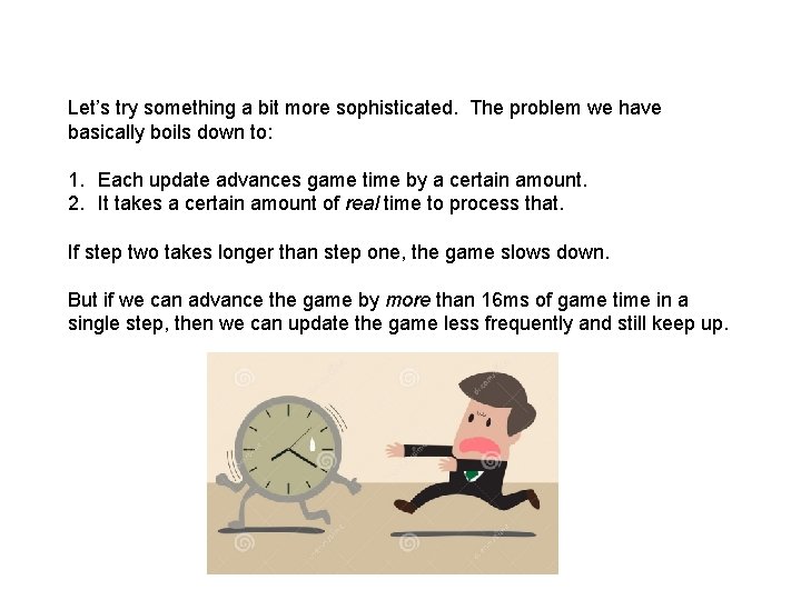 Let’s try something a bit more sophisticated. The problem we have basically boils down