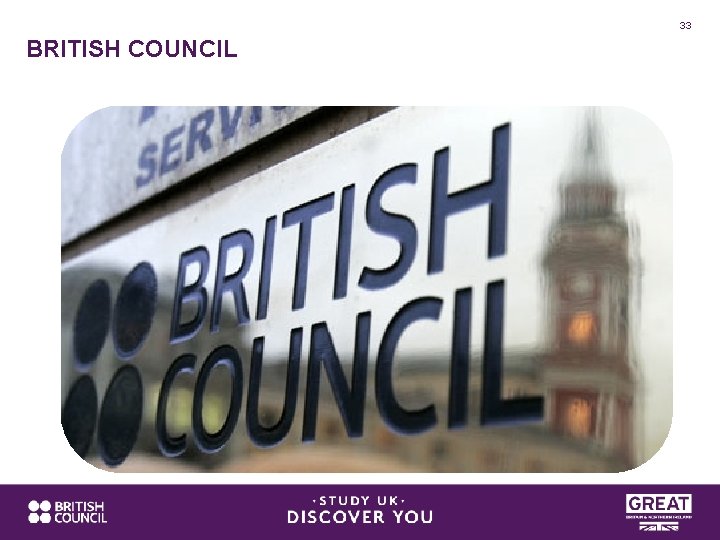 33 BRITISH COUNCIL 