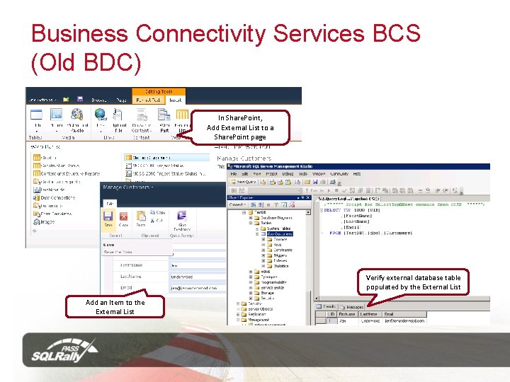 Business Connectivity Services BCS (Old BDC) In Share. Point, Add External List to a