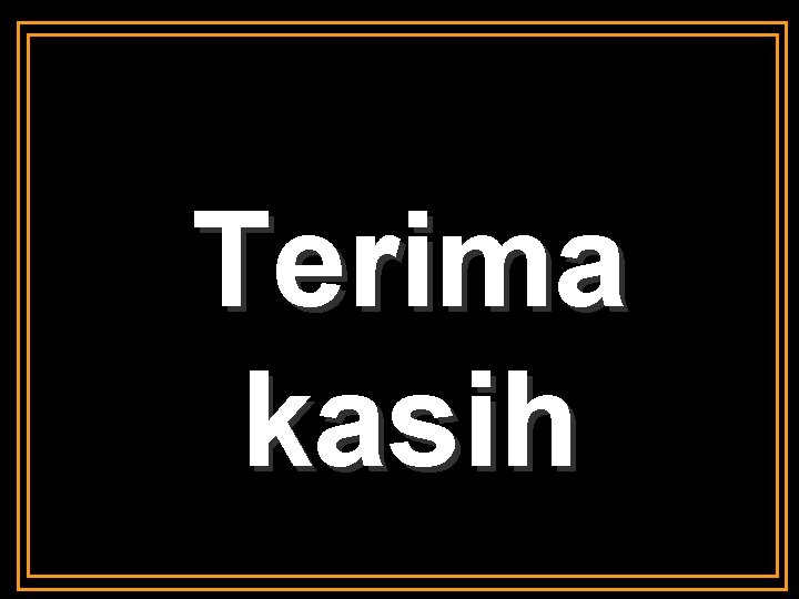 Terima kasih 