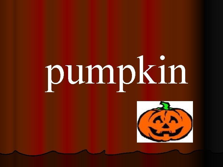 pumpkin 