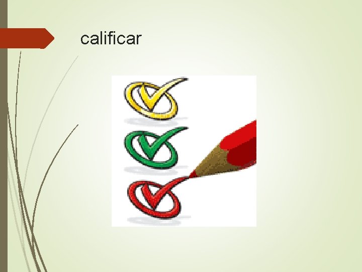 calificar 