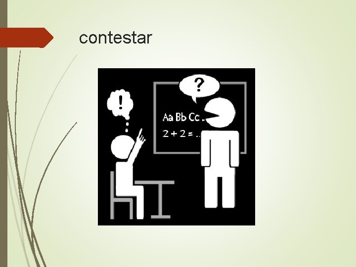 contestar 