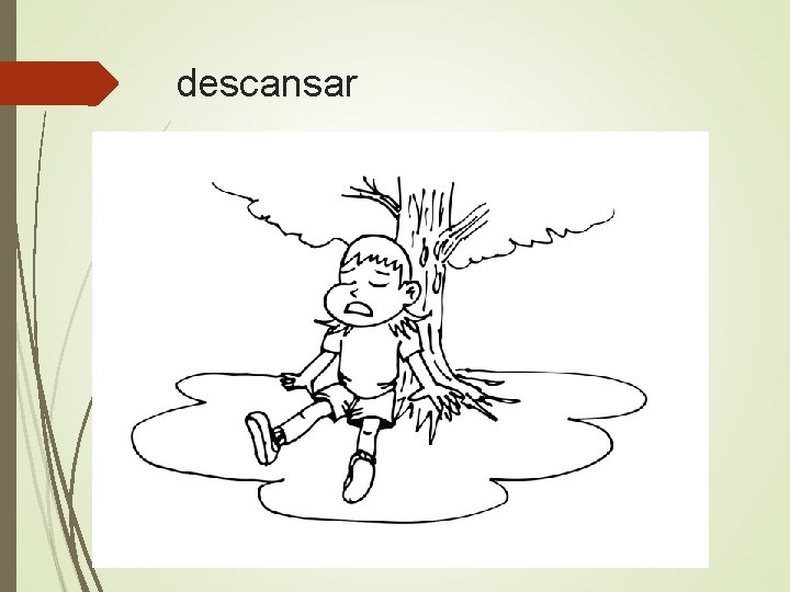 descansar 