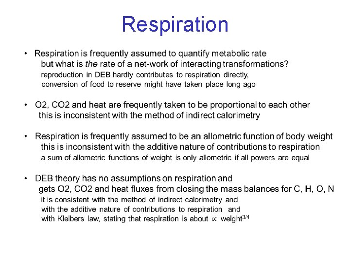 Respiration 