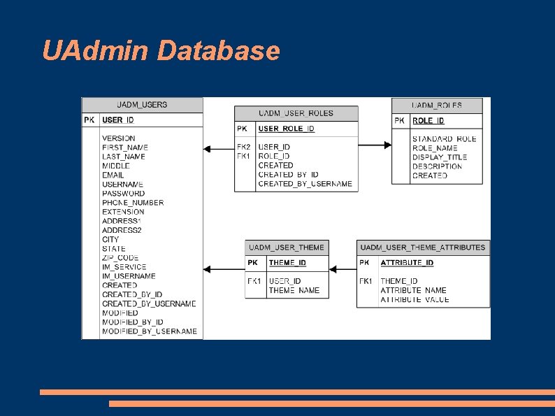 UAdmin Database 