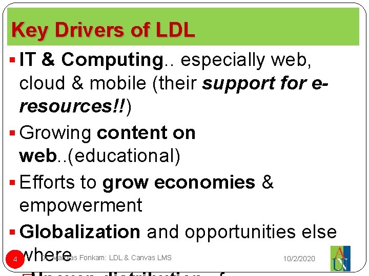 Key Drivers of LDL § IT & Computing. . especially web, cloud & mobile