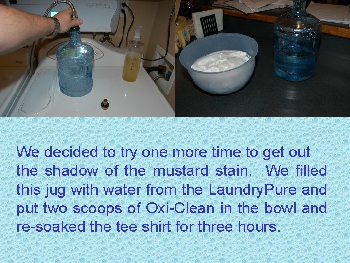 We decided to try one more time to get out the shadow of the