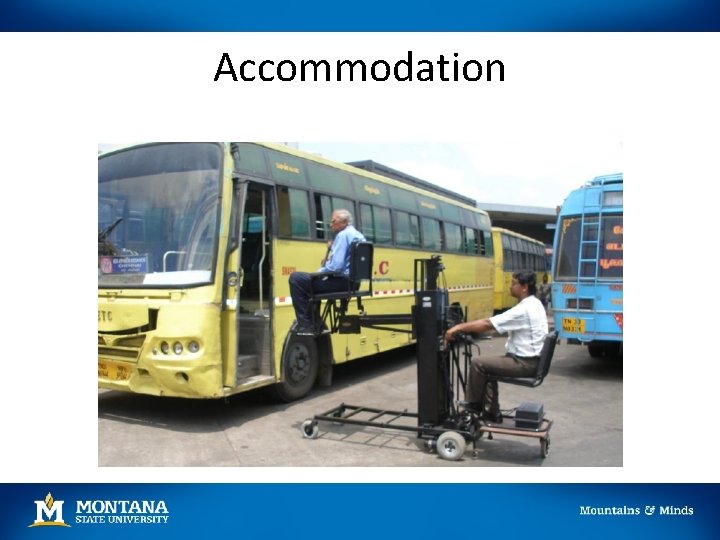 Accommodation 