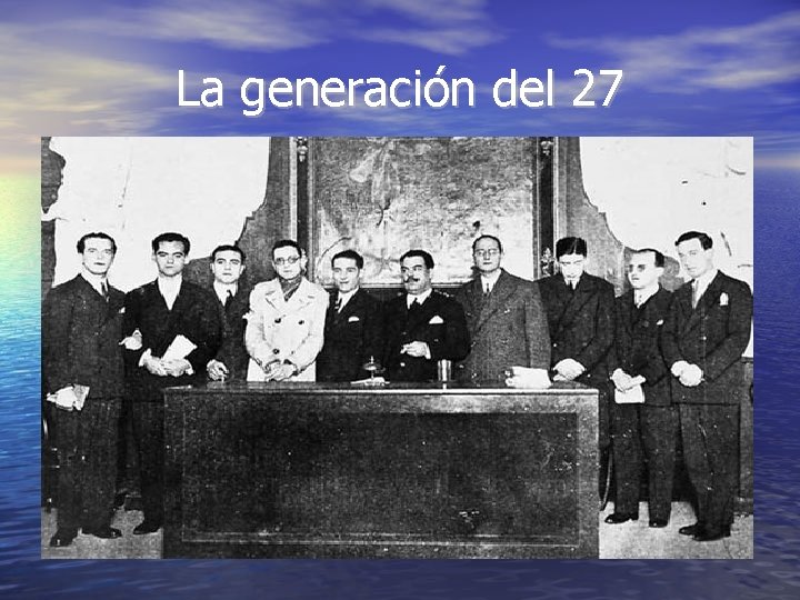 La generación del 27 