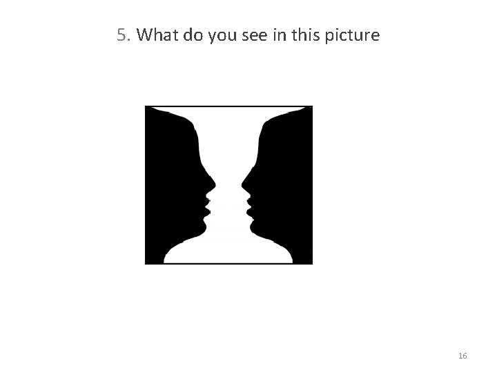 5. What do you see in this picture 16 