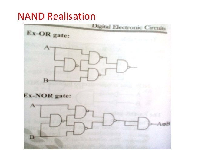 NAND Realisation 