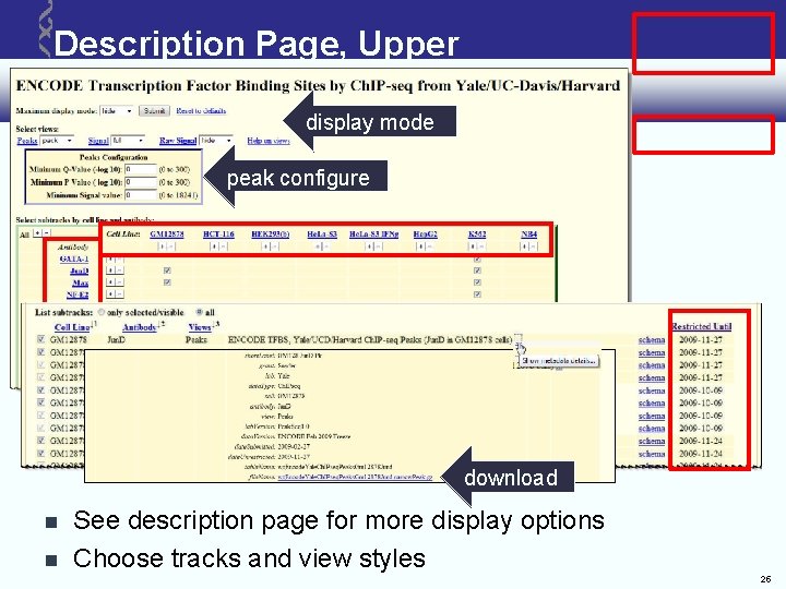 Description Page, Upper display mode peak configure download See description page for more display Description Page, Upper display mode peak configure download See description page for more display