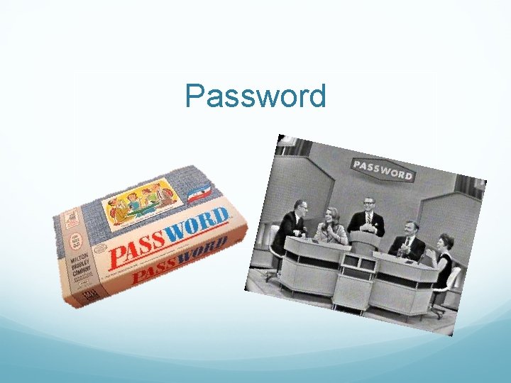 Password 