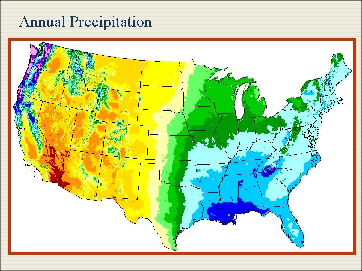 Annual Precipitation 