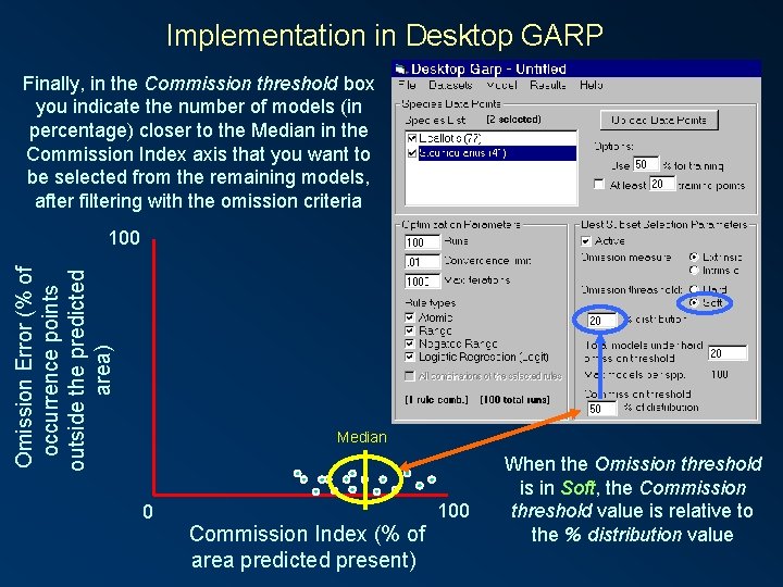 Implementation in Desktop GARP Finally, in the Commission threshold box you indicate the number