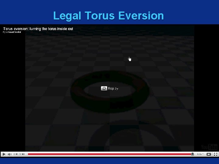 Legal Torus Eversion 
