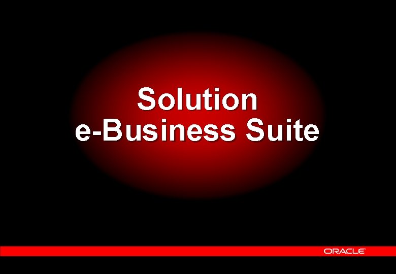 Solution e-Business Suite 