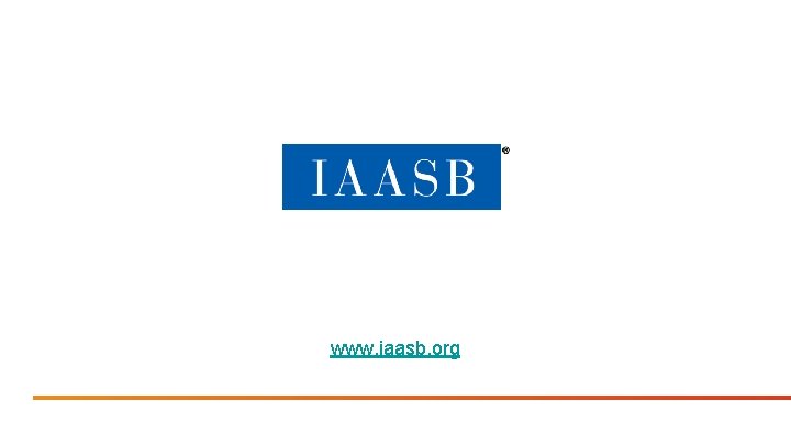 www. iaasb. org 