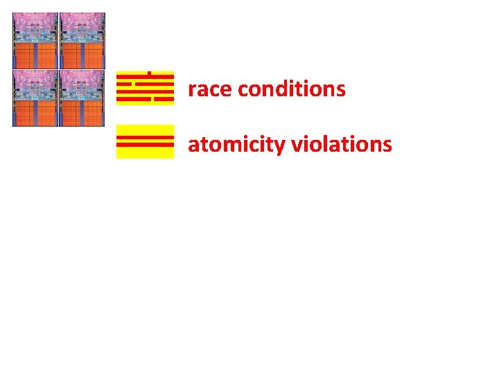 race conditions atomicity violations 