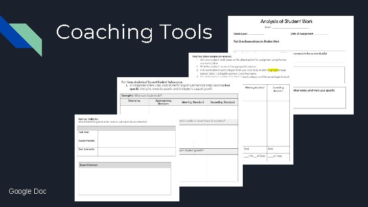 Coaching Tools Google Doc 