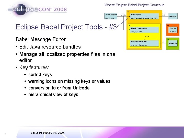 Eclipse Babel Project Tools - #3 Babel Message Editor • Edit Java resource bundles