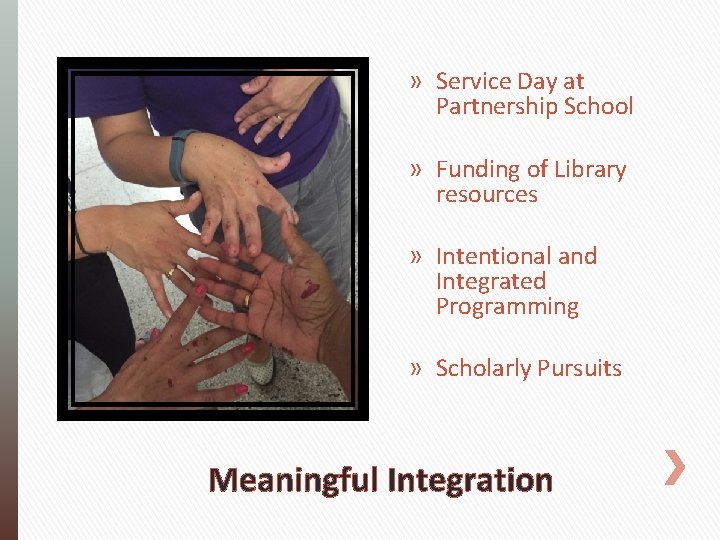 » Service Day at Partnership School » Funding of Library resources » Intentional and