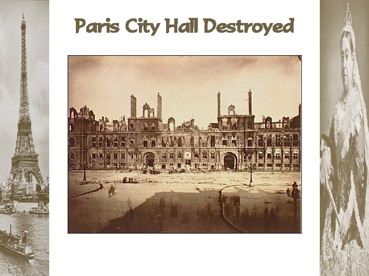 Paris City Hall Destroyed 