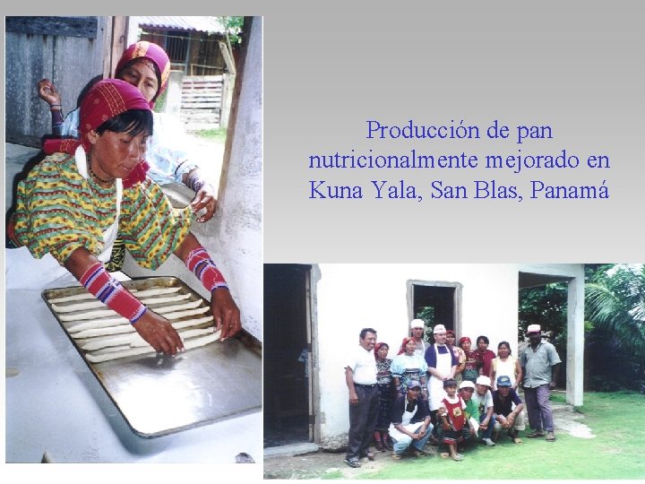 Producción de pan nutricionalmente mejorado en Kuna Yala, San Blas, Panamá 