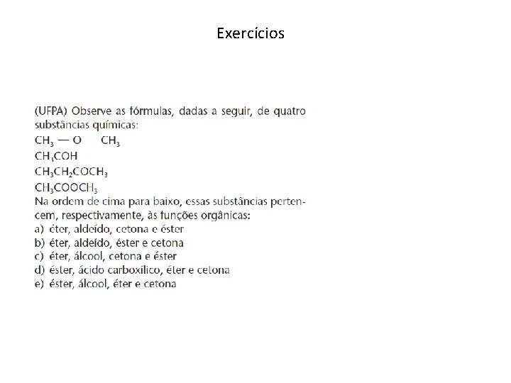 Exercícios 