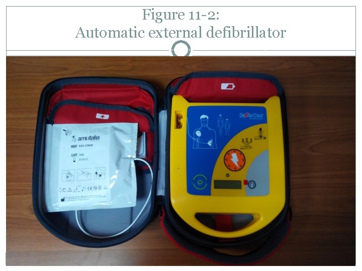 Figure 11 -2: Automatic external defibrillator © 2017 Jahangir Moini 