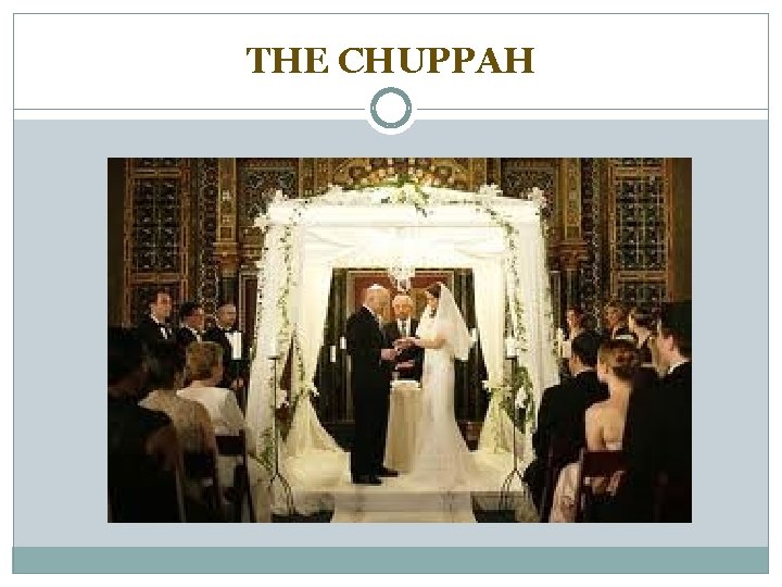 THE CHUPPAH 