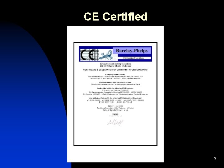 CE Certified 6 