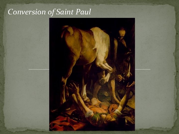 Conversion of Saint Paul 