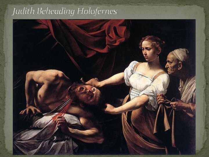 Judith Beheading Holofernes 