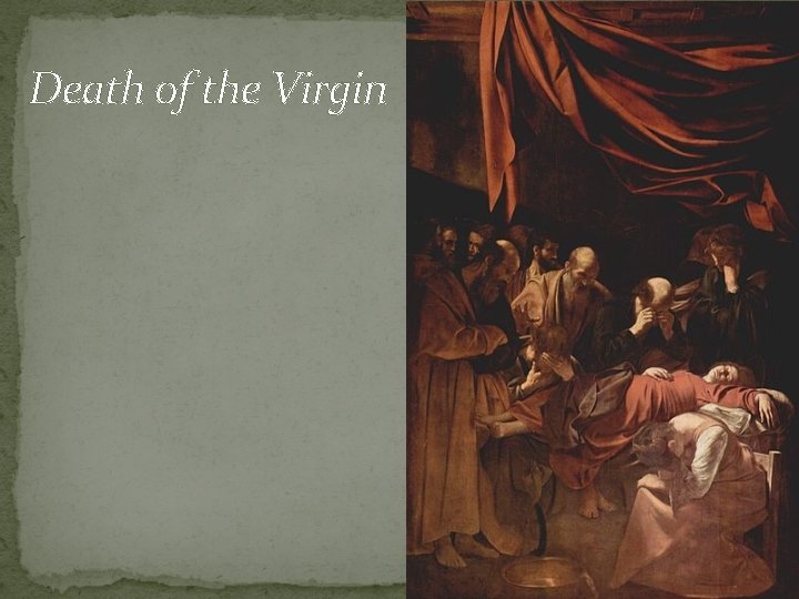 Death of the Virgin 