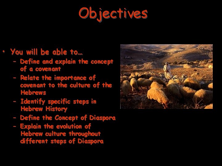 Objectives • You will be able to… – Define and explain the concept of