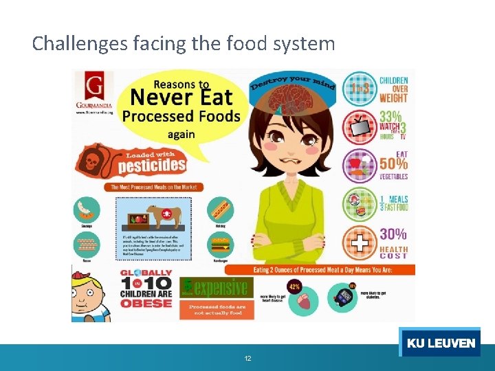 Challenges facing the food system 12 