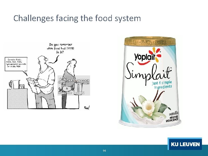 Challenges facing the food system 14 