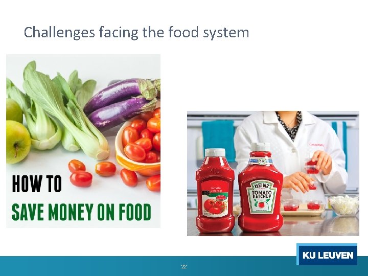 Challenges facing the food system 22 