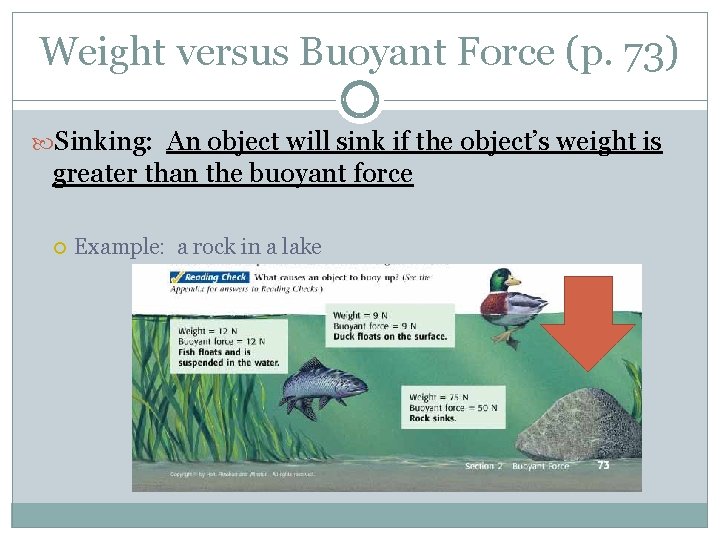 Section 3 2 BUOYANT FORCE Buoyant Force An