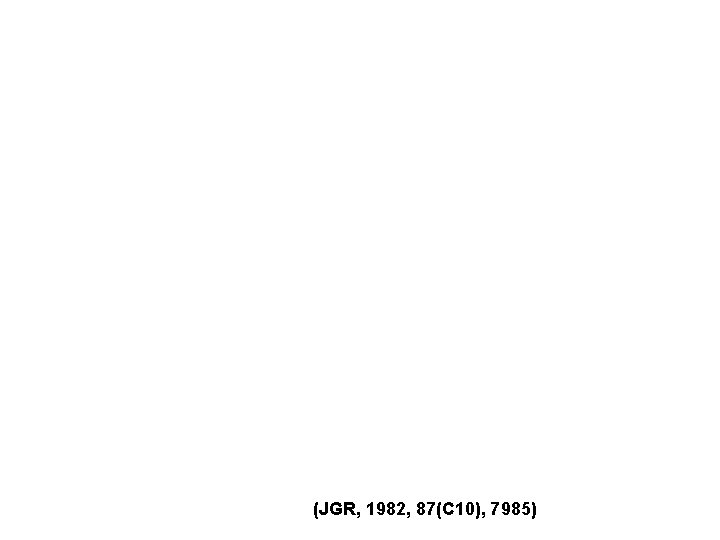 (JGR, 1982, 87(C 10), 7985) 