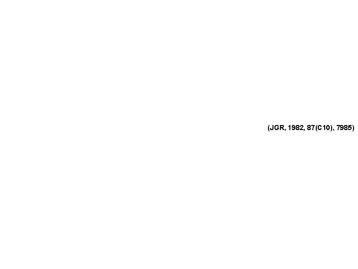 (JGR, 1982, 87(C 10), 7985) 