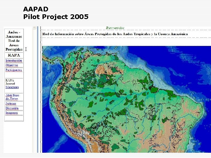 AAPAD Pilot Project 2005 