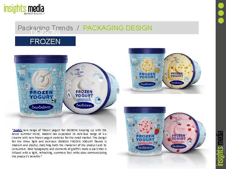 Packaging Trends / PACKAGING DESIGN DODONI FROZEN YOGURT “ 2 yolk’s new range of