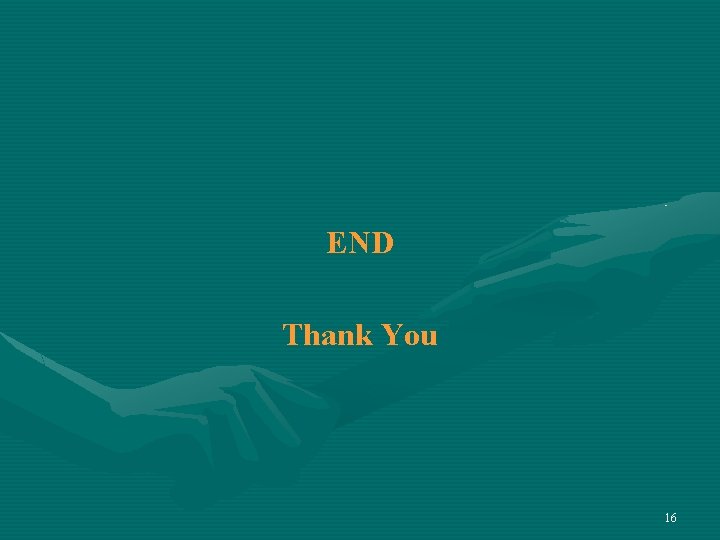 END Thank You 16 