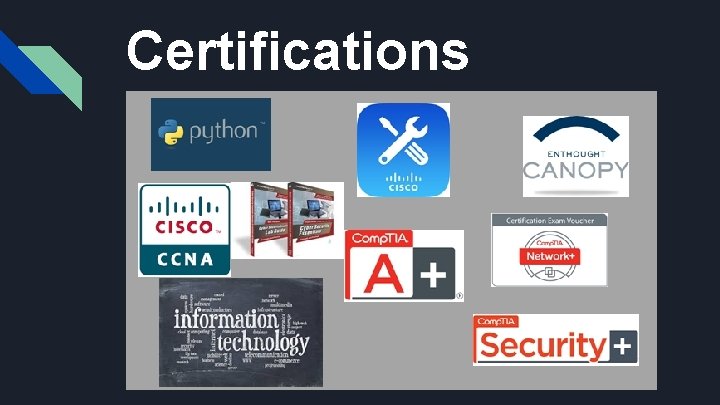 Certifications 