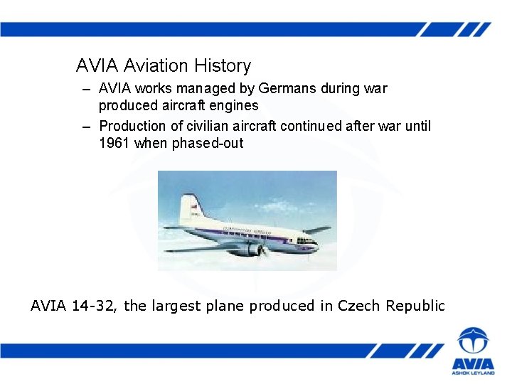 AVIA Aviation History – AVIA works managed by Germans during war produced aircraft engines