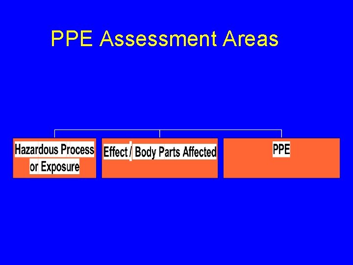 PPE Assessment Areas 