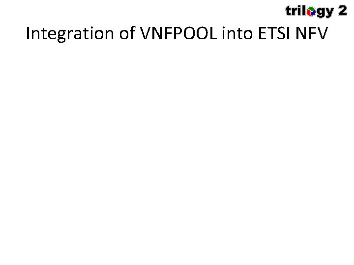 Integration of VNFPOOL into ETSI NFV 